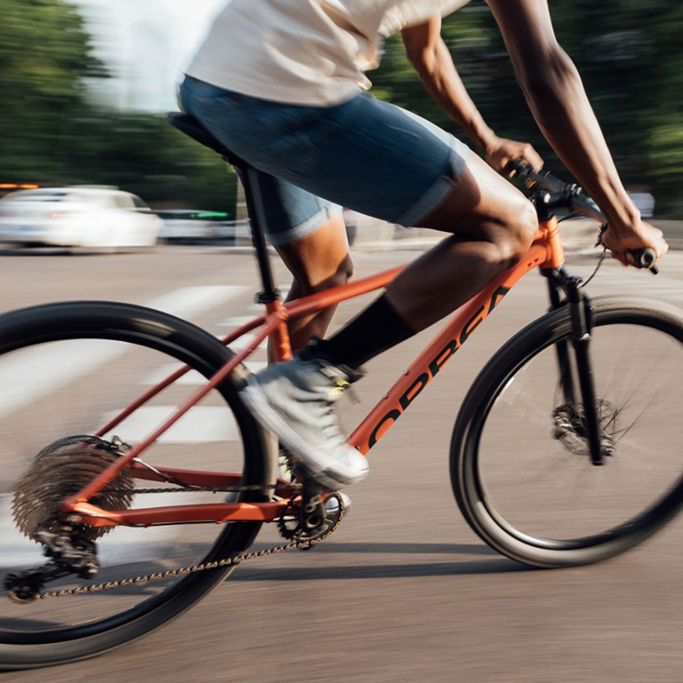 Orbea ONNA 27 50 Terracotta Red (Matt) - Green (Gloss) - măsura XS