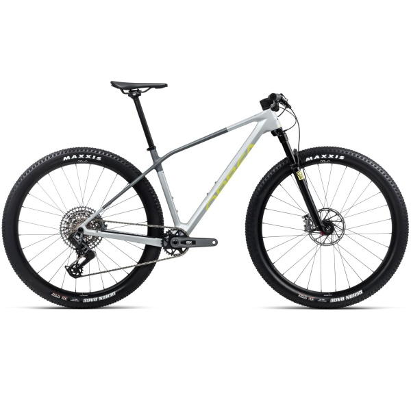 Bicicletă MTB XC hardtail Orbea ALMA M21 - Halo Silver (Gloss) | Shark Grey (Matt)