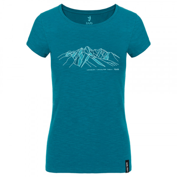 Corrine W T-shirt SS Tricou Zajo Teal Mountains
