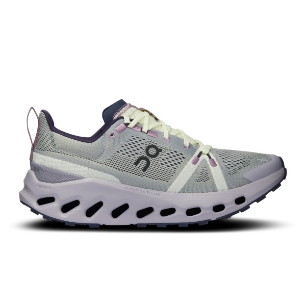 On - pantofi alergare trail - Cloudsurfer Trail W - mov gri deschis alb