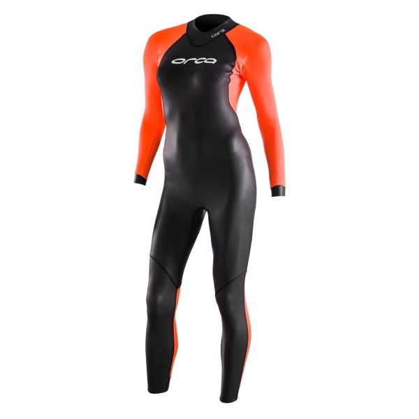 Orca - costum neopren pentru femei - Core Hi-Vis Openwater Wetsuit - negru