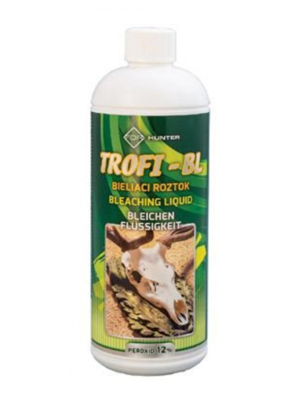 Solutie concentrata de reconditionare a trofeelor de vanatoare Trofi-Bl For, peroxid 12%, 1 litru