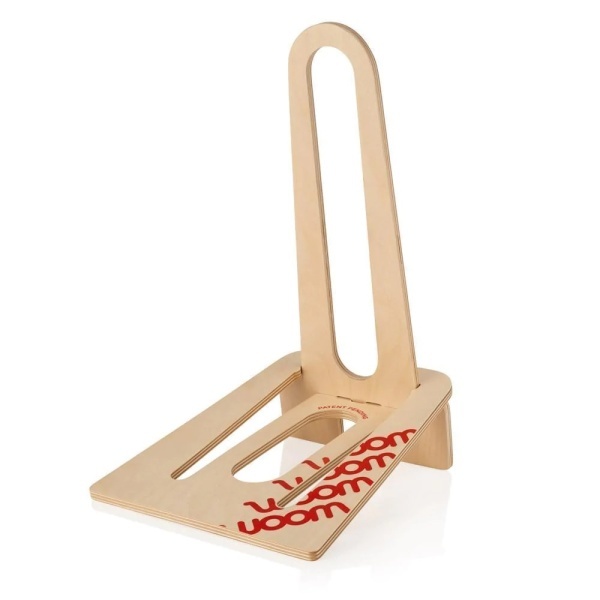 Woom - suport bicicleta pe podea tip Rastel lemn pentru biciclete Woom 1,2,3 - maro deschis lemn
