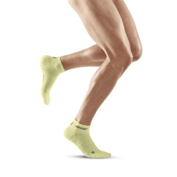 CEP - sosete compresie scurte - The Run Socks Low Cut v3 - Lime