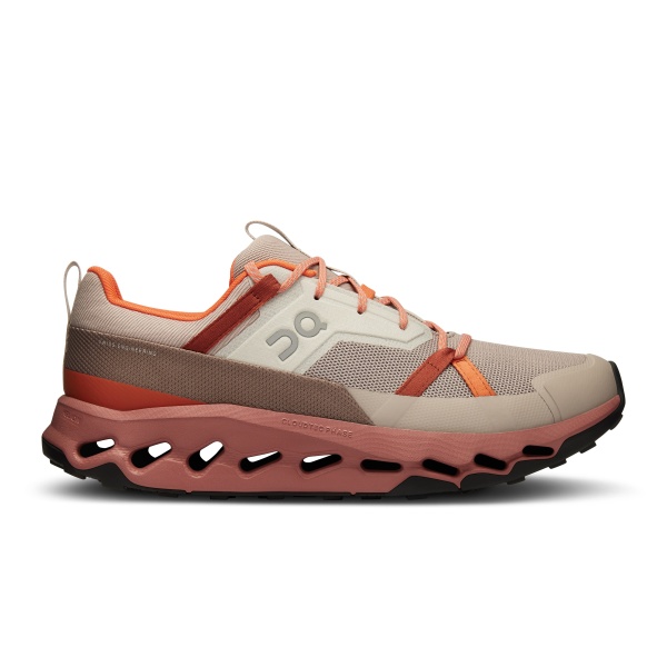 On Cloudhorizon - pantofi alergare pentru barbati - roz crem Fog | Mahogany