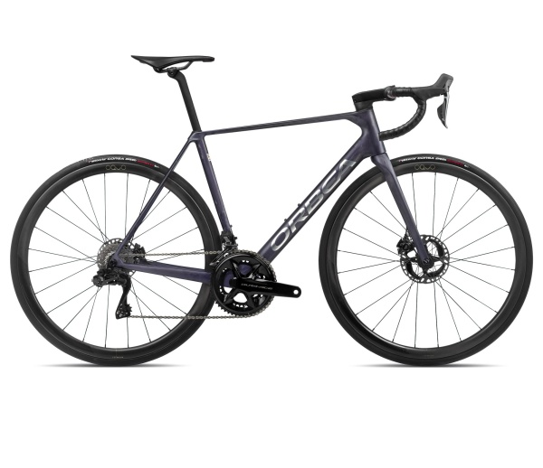 Orbea ORCA M10iLTD PWR Tanzanite (Matt) - Carbon Raw (Matt) - măsura 49 - bicicletă șosea racing