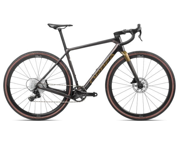 Orbea TERRA M22TEAM 1X Cosmic Carbon View - Metallic Olive Green (Gloss) - bicicletă gravel