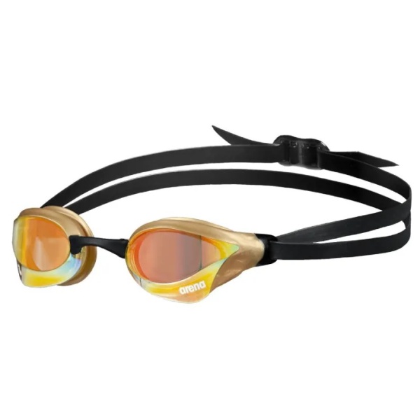 Arena - ochelari inot - Cobra Core Swipe Mirror - Yellow Copper | Gold