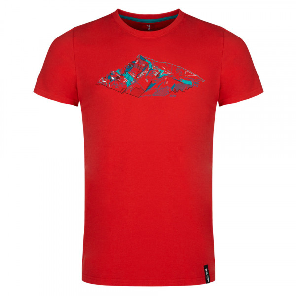 Bormio T-shirt SS Tricou Zajo Racing Red Peak