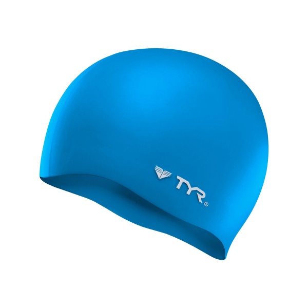 Casca inot silicon TYR albastra
