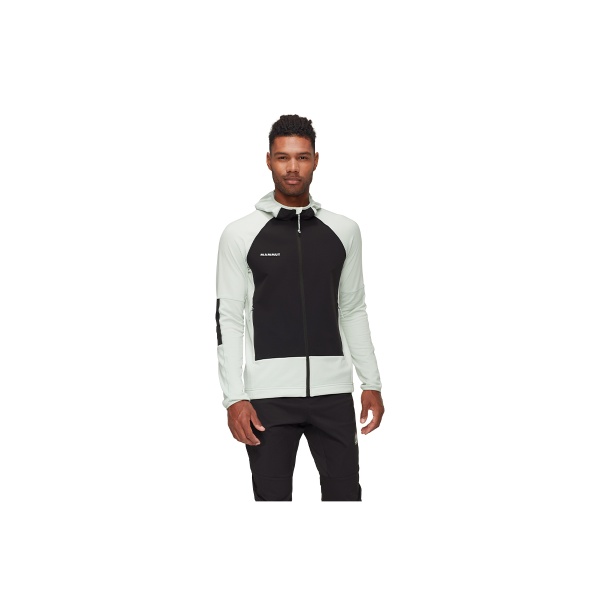 Jacheta Barbati Mammut Massone ML Hooded Silve Sage Black
