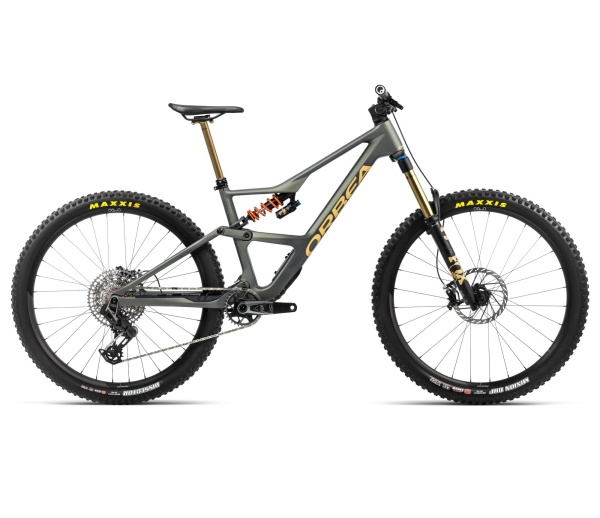 Orbea OCCAM LT M-TEAM Spaceship Green - Corn Yellow (Matt) - bicicletă MTB All Mountain full suspension