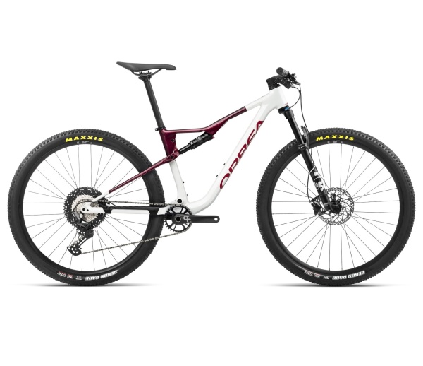 Orbea OIZ H30 White Chic- Shadow Coral (Gloss) - măsura S - bicicletă MTB XC full suspension