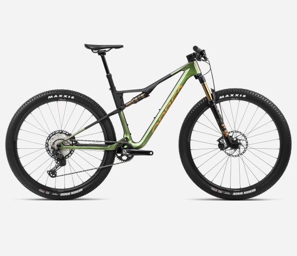 Orbea OIZ M10 Chameleon Goblin Green (Gloss)-Black (Matt) - măsura L - bicicletă MTB XC full suspension