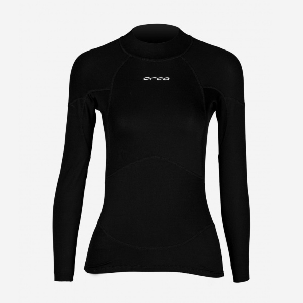 Orca - bluza neopren femei - Base Layer Openwater t-shirt - negru