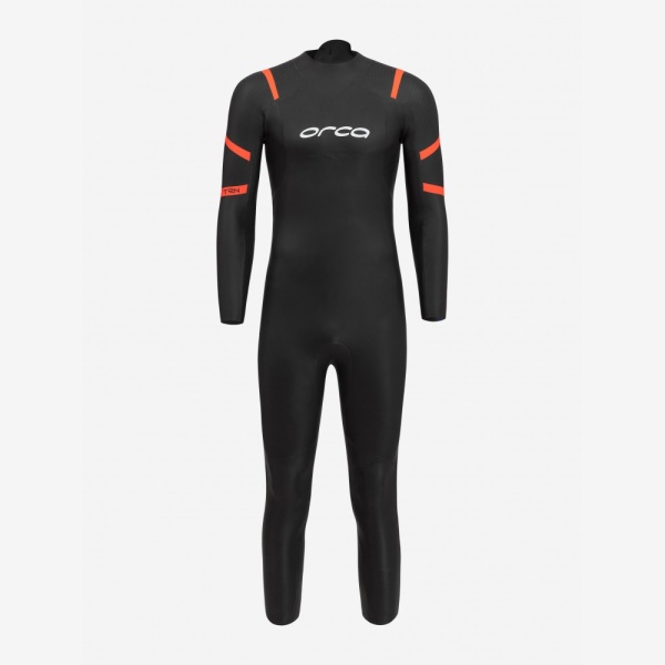 Orca - costum neopren pentru barbati - Wetsuit TRN Core Openwater - negru portocaliu