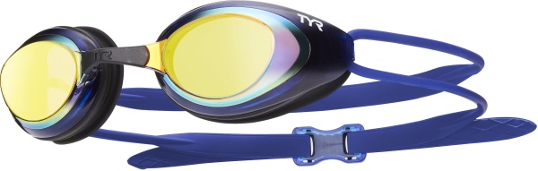 TYR ochelari inot BlackHawk polarizati auriu-albastru
