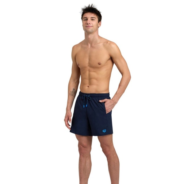 Arena - sort inot barbati - Profile Beach - Navy I Turquoise