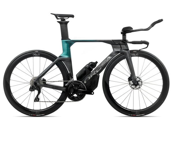 Bicicletă șosea triatlon Orbea ORDU M30iLTD - Diamond Carbon View (Matt) | Evasion Green (Gloss)