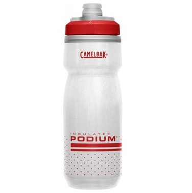 Camelbak - bidon apa izolat termic - Podium Chill - fiery rosu I alb - 620 ml