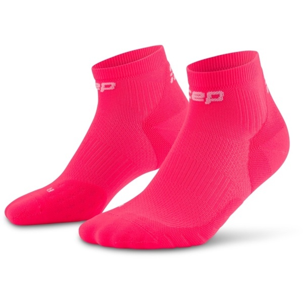 CEP - sosete compresie sub glezna - run socks low cut 5.0 W - pink