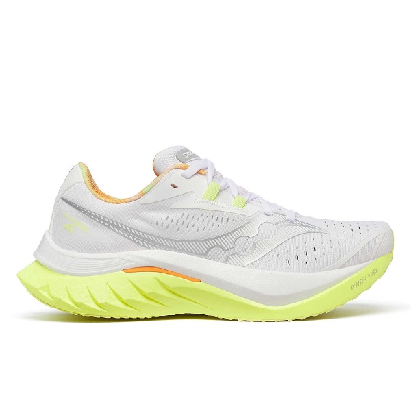 Saucony - pantofi alergare pentru femei - ENDORPHIN SPEED 4 - white | sunny