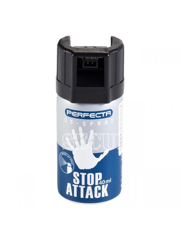 Spray paralizant lacrimogen Stop Attack Perfecta CS Impotriva cainilor si persoanelor agresive.