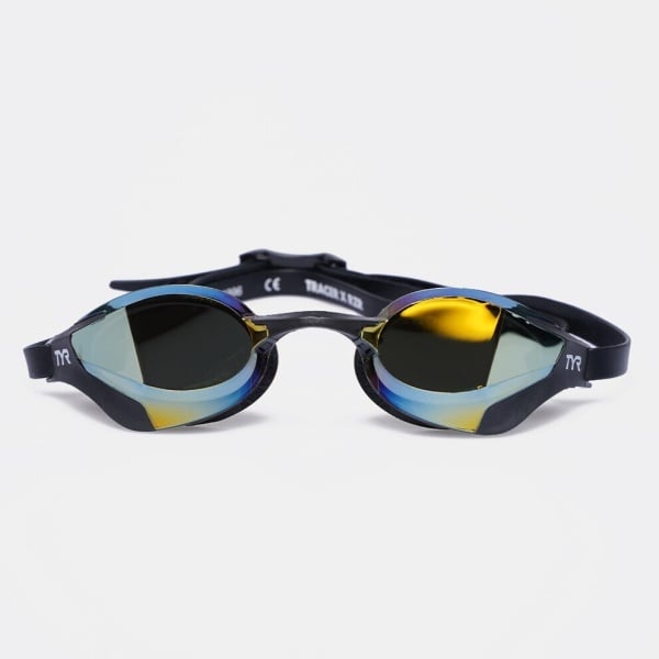 TYR - ochelari inot performanta - Tracer-X RZR Racing Goggles Mirrored - auriu | negru