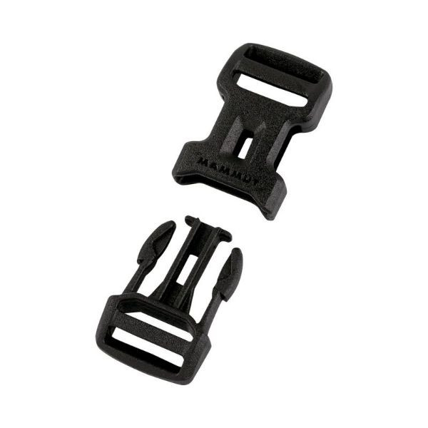 CATARAMA DUAL ADJUST SIDE SQUEEZE BUCKLE 38MM BLACK