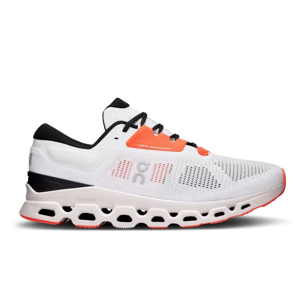 On Cloudstratus 3 - pantofi alergare pentru femei - Alb portocaliu White | Sand