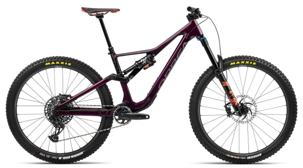 Orbea RALLON M10 Metallic Mulberry-Black - bicicletă MTB Enduro full suspension