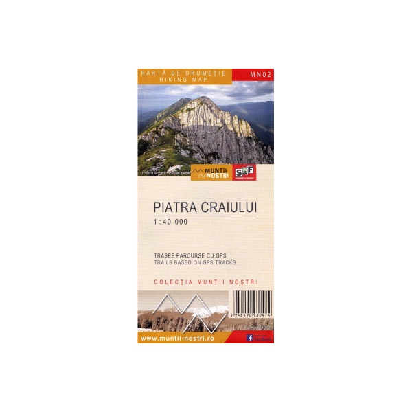 PIATRA CRAIULUI HARTA DE DRUMETIE MN02 - ED. 3 MN02