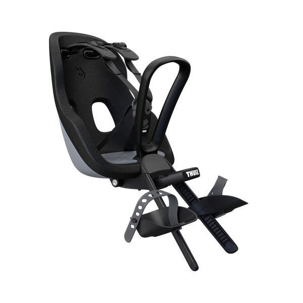 Scaun pentru copii, cu montare pe bicicleta in fata - Thule Yepp Nexxt 2 Mini, Monument Gray