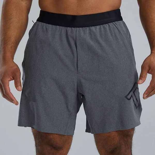 TYR - pantaloni scurți - Men's Hydrosphere Unbroken Unlined 7 - gri