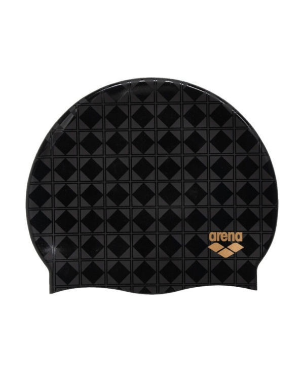 Arena - casca inot silicon - Icons Team Stripe - negru