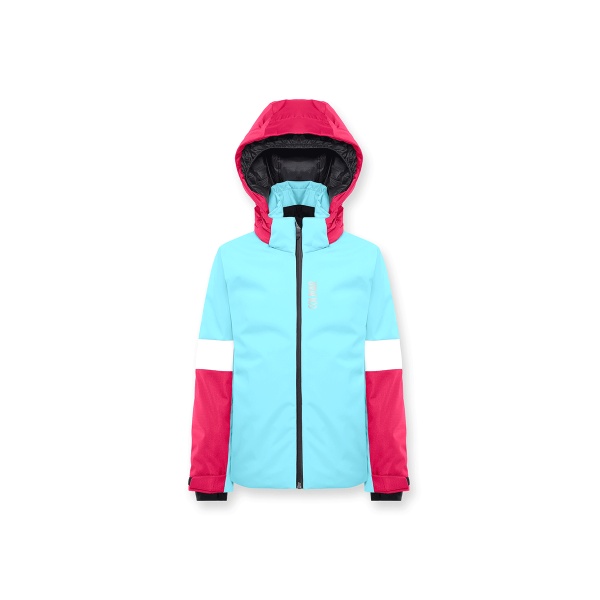 Jacheta Schi Fete Colmar Colourblock Aquarius-Fuchsia White 12-16 ani