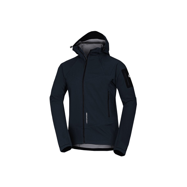 Jacheta Softshell Barbati Norhfinder Fabio Black 10k/10k 3L