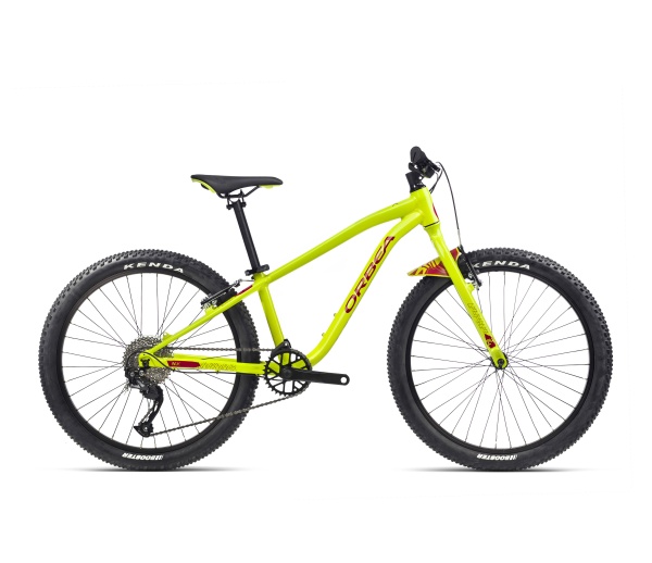 Orbea MX 24 TEAM Lime Green-Watermelon Red - măsura 24 - bicicletă copii