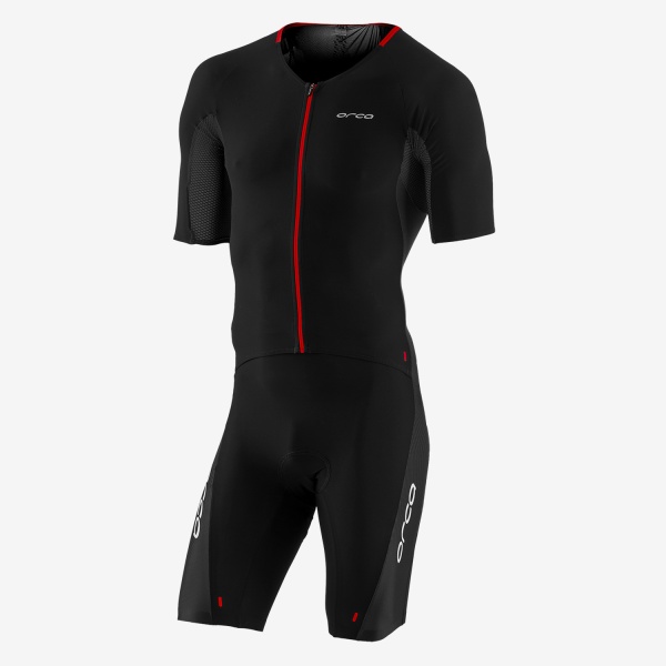 Orca 226 Perform Aero Race Suit - costum trisuit pentru triatlon - negru-portocaliu