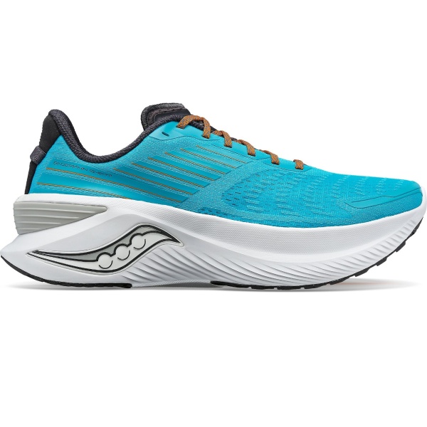 Saucony - pantofi alergare pentru barbati Endorphin Shift 3 - albastru Agave alb negru bazalt