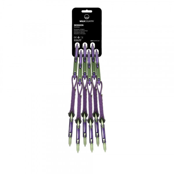 SET BUCLE ECHIPATE WILD COUNTRY SESSION QUICKDRAW 6 X 12 CM
