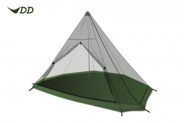 Adapost Plasa Anti Tantari DD Hammocks Superlight Pyramid Mesh 3-4 persoane - 707273931993
