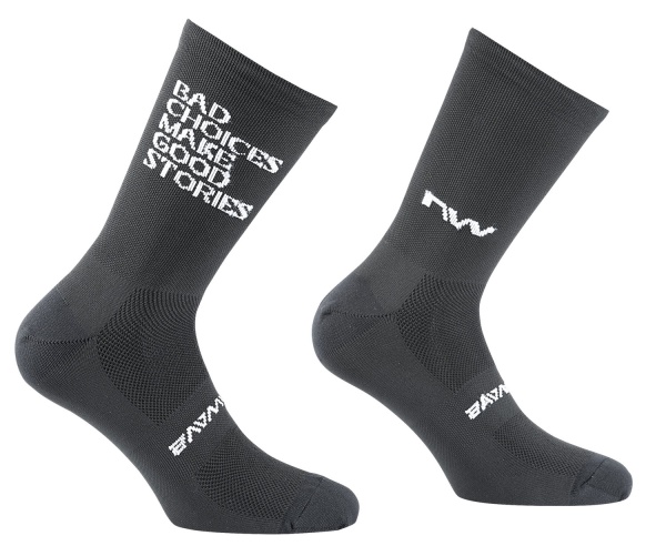 Northwave - sosete ciclism - Bad Choices - inaltime 18 cm - negru
