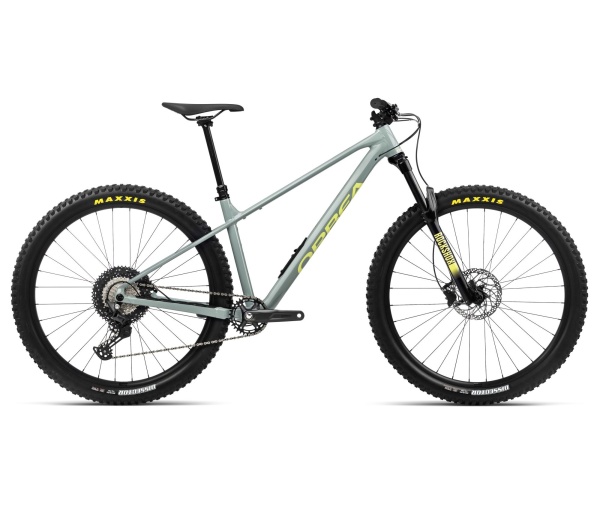 Orbea LAUFEY H30 Blue Stone - Spicy Lime (Gloss) - măsura S - bicicletă MTB Trail hardtail