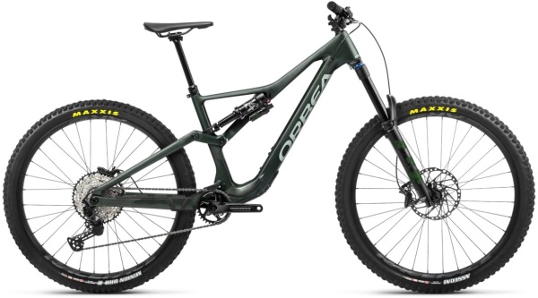 Orbea RALLON M20 Forest Green Carbon View - Blue Stone - bicicletă MTB Enduro full suspension