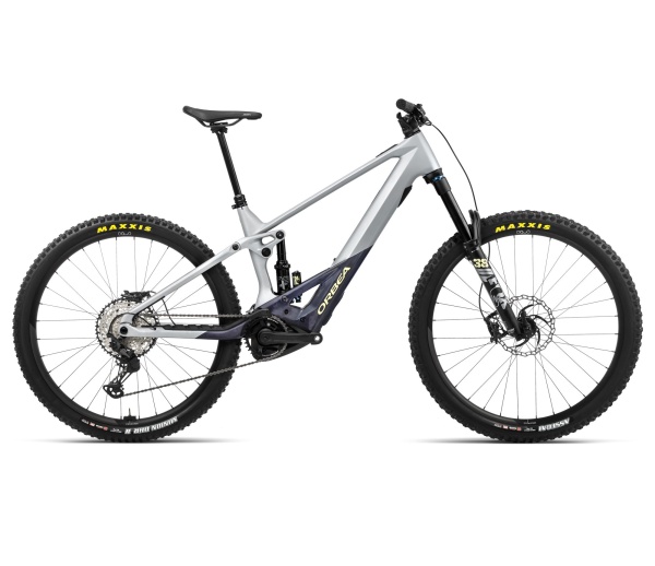 Orbea WILD M10 Halo Silver-Tanzanite Carbon View (Matt) - măsura S - bicicletă electrică eMTB Enduro