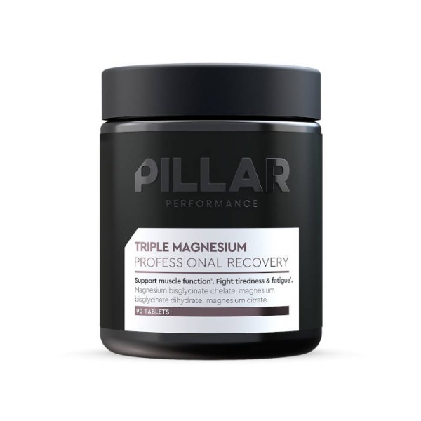 Pillar Performance - supliment magneziu Triple magnesium professional recovery (New formula) - 90 pastile