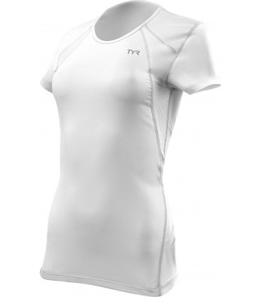 TYR - tricou alergare - All Elements Running W - alb