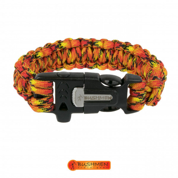 Bratara de supravietuire 3m din paracord Fire Bushmen - 5902194520720