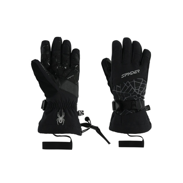 Manusi Schi Copii Spyder Overweb Black